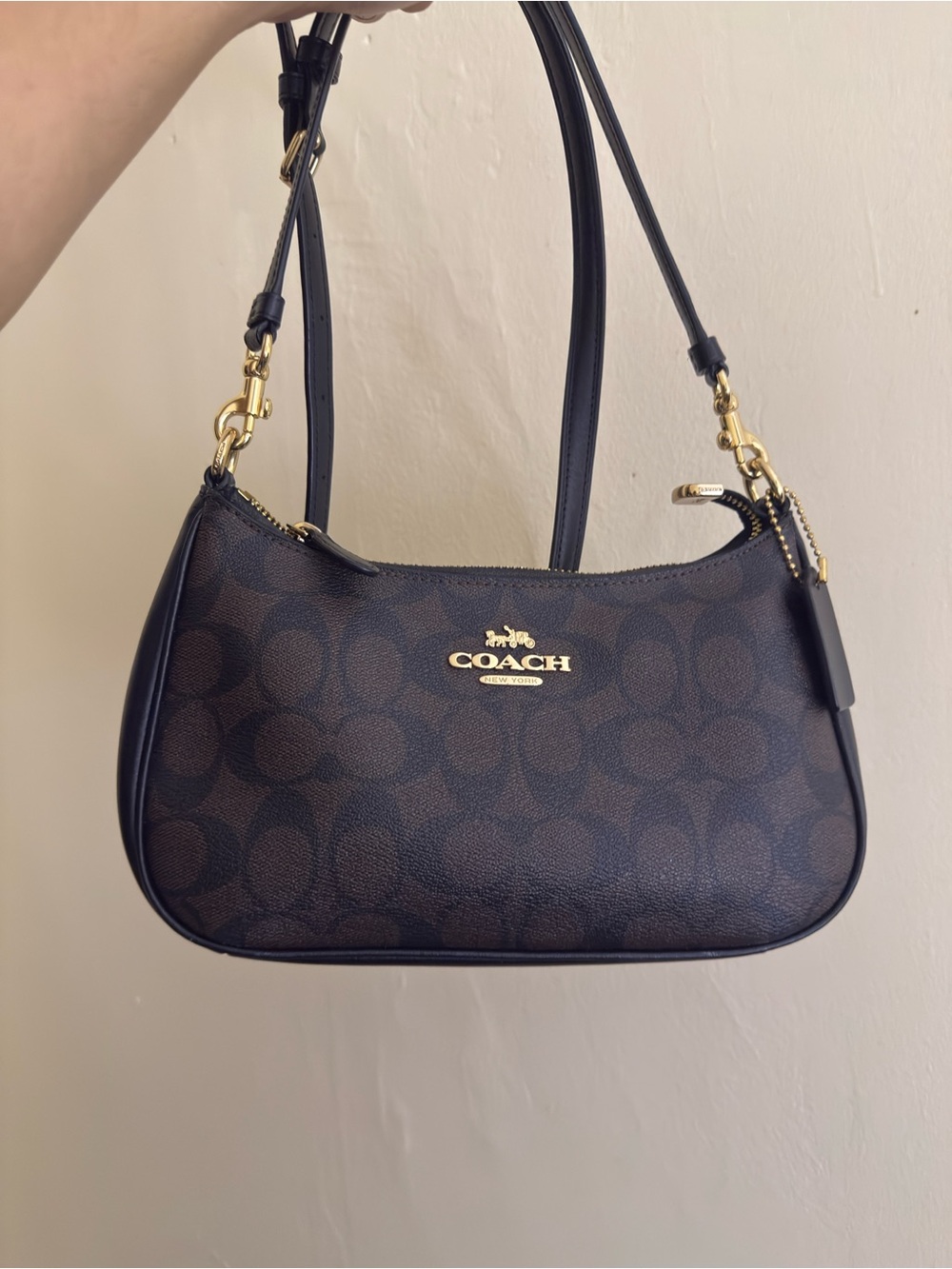 Coach Teri Shoulder Bag with Gold Hardware